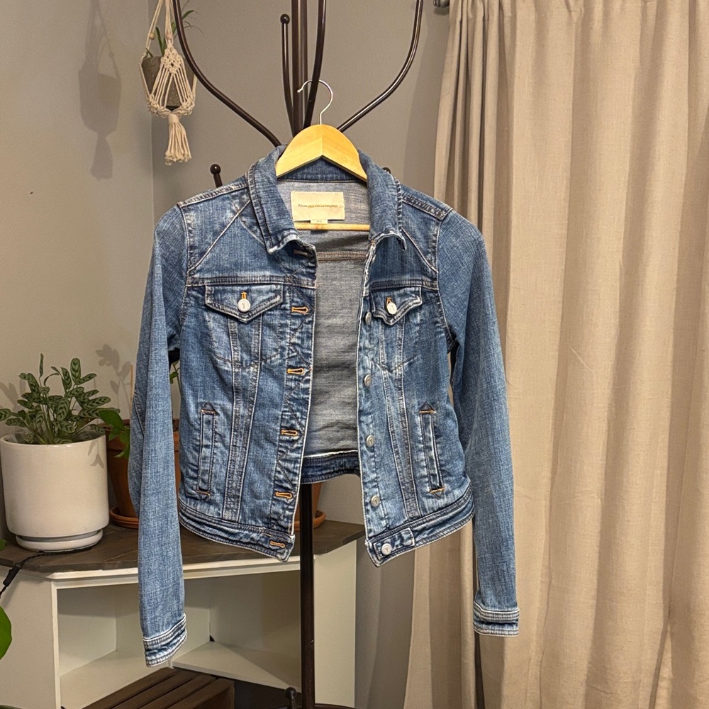 Pilcro Blue Denim Jacket